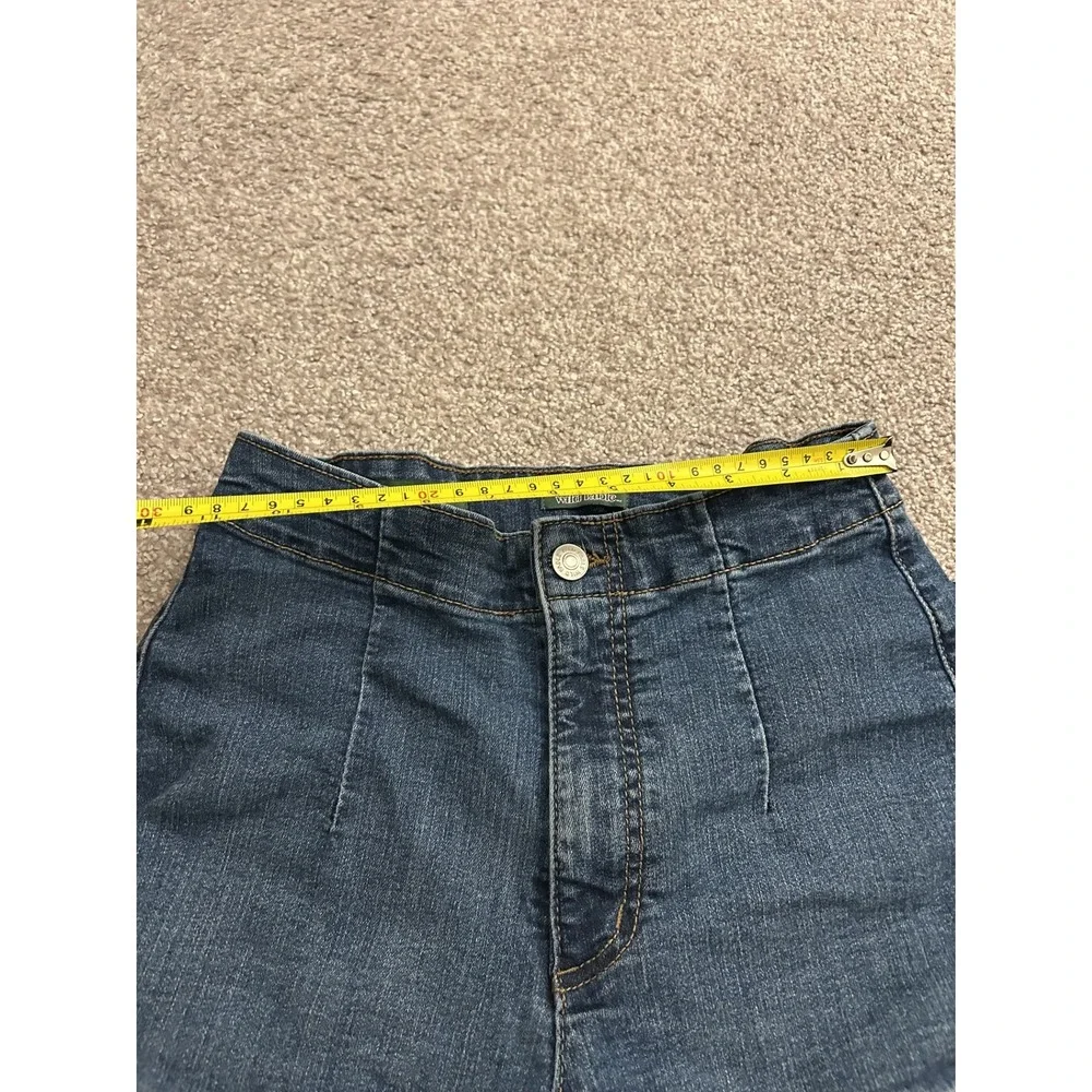 Wild Fable Denim Shorts Womens 4/27R Dark Wash Excellent‎ High Rise Stretch